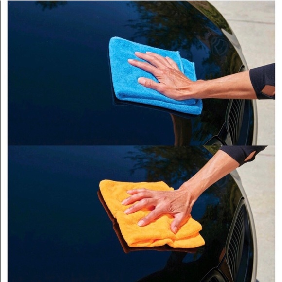 3/$15 NEW Microfiber Towels Cleaning Cloths 12”x 12”, SET OF 4, Different Colors - Picture 4 of 16